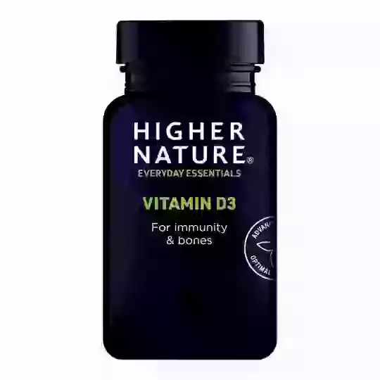 Higher Nature Vitamin D3 x 120 Gel Capsules
